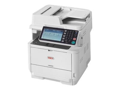 OKI MB492dn - Multifunktionsskrivare - svartvit - LED - A4 (210 x 297 mm) (original) - 210 x 1321 mm (media) - upp till 37.5 sidor/minut (kopiering)