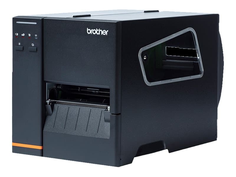 Brother TJ-4120TN - Etikettskrivare - direkt termisk/termisk överföring - Rulle (12 cm) - 300 dpi - upp till 178 mm/sek - USB 2.0, LAN, seriell, USB-