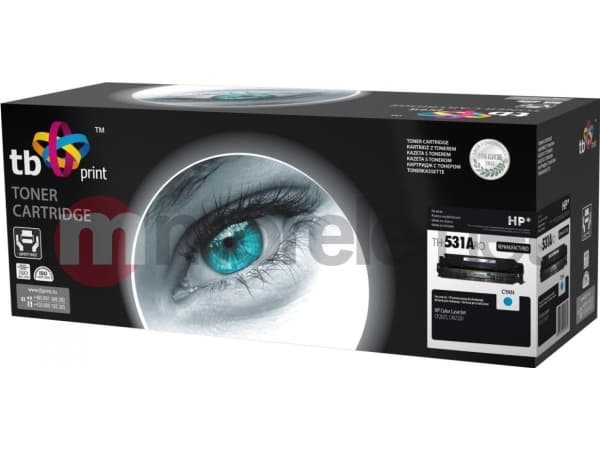Toner TB kompatibilní s HP CC531A renov.