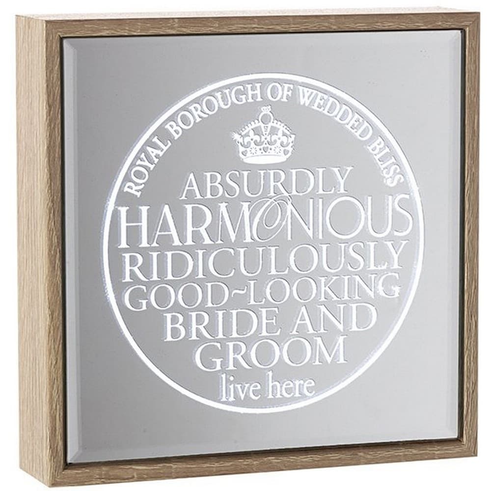 Wedding Mirror Light Up Frame