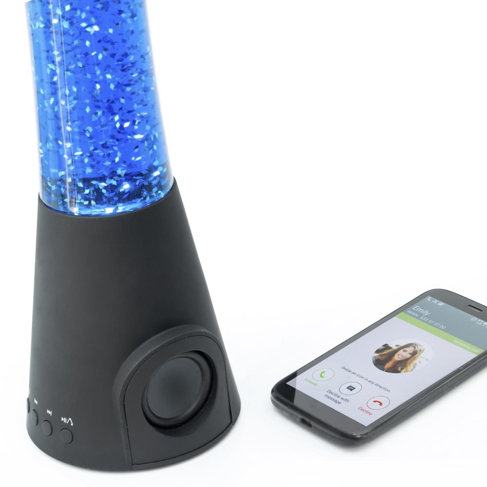 Glitterlampa med Högtalare | CDON Köp LED lampa med brinnande flamma och Bluetooth högtalare