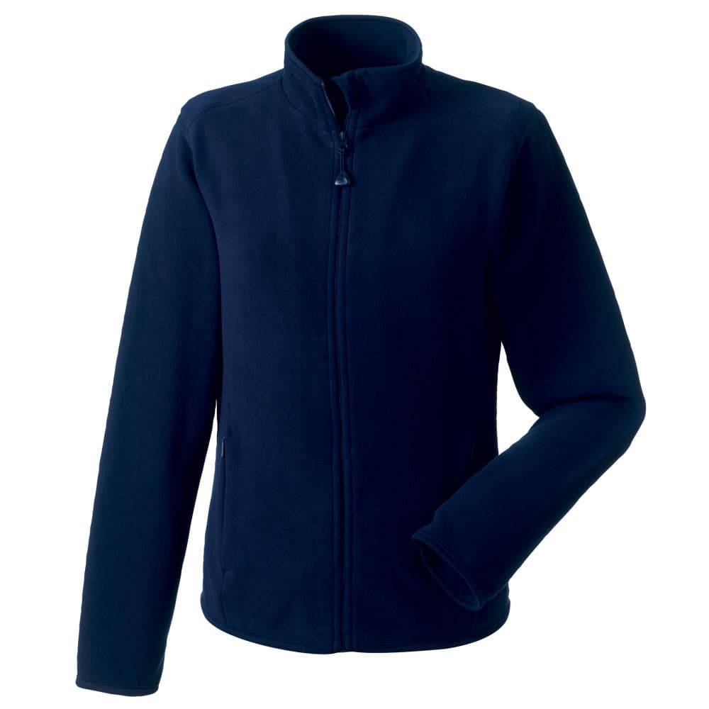 Russell Europe Kvinnor / Damer med full dragkedja, antipill Microfleece-topp