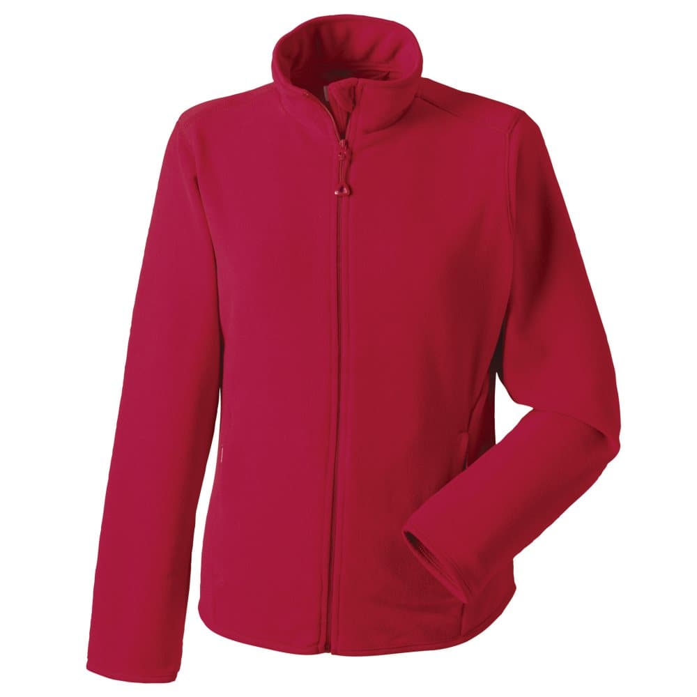 Russell Europe Womens/Ladies Full Zip Fitted Anti-Pill Microfleece Top
