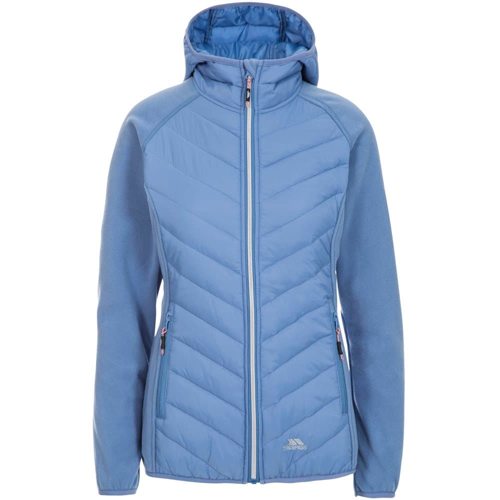 Trespass Womens/Ladies Boardwalk Padded Hooded Fleece Jacket