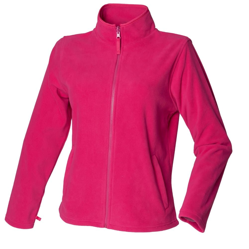 Henbury Womens/Ladies Microfleece Anti-Pill Jacket