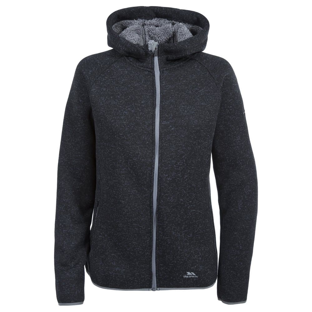 Trespass Dam / Valeo Hoodiejacka med fleecejacka med full dragkedja