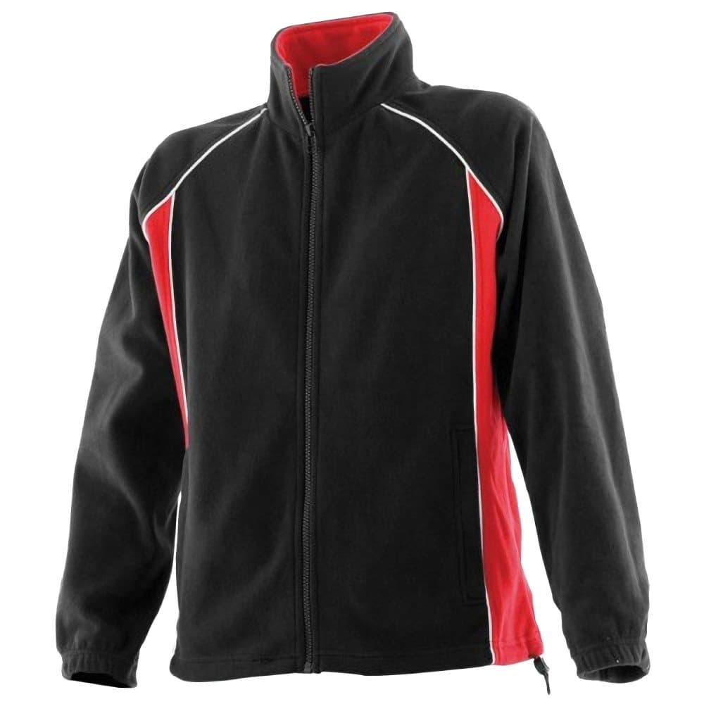 Finden & Hales Womens/Ladies Piped Sports Microfleece Fleece Jacket
