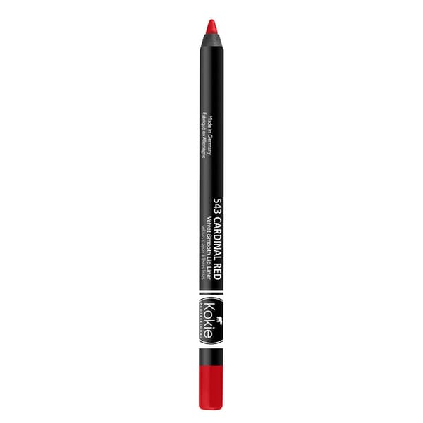 Kokie Velvet Smooth Lip Liner - Cardinal Red