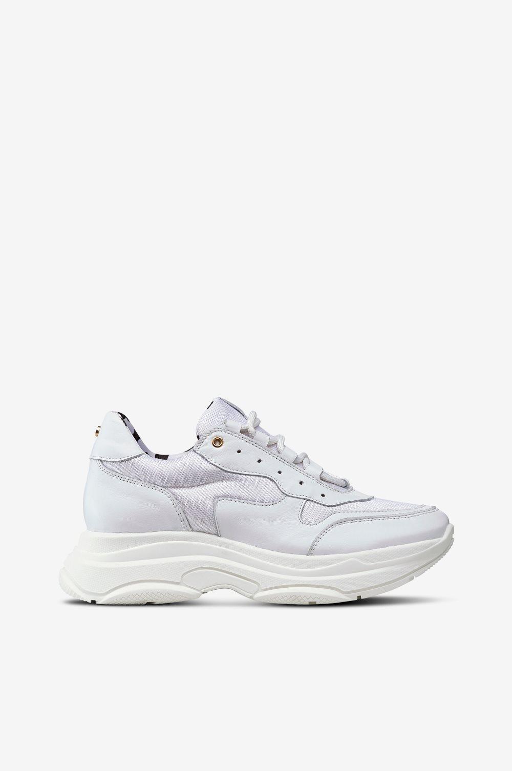 Sneakers Thick Outsole Leather