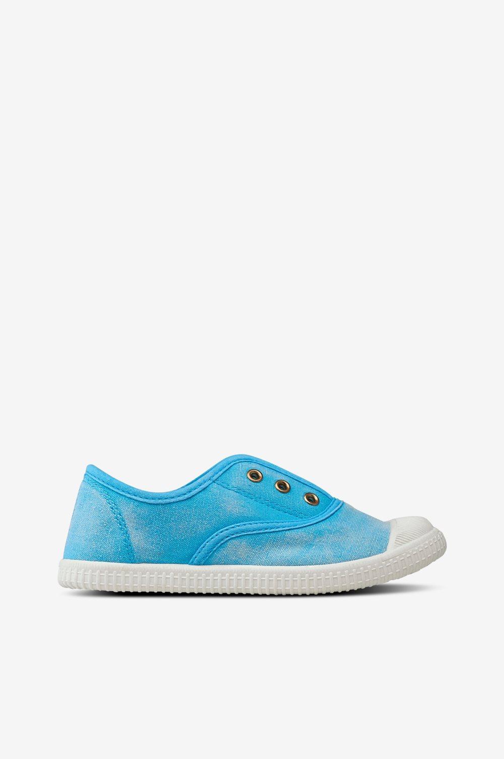 Sneakers med elastisk pløse