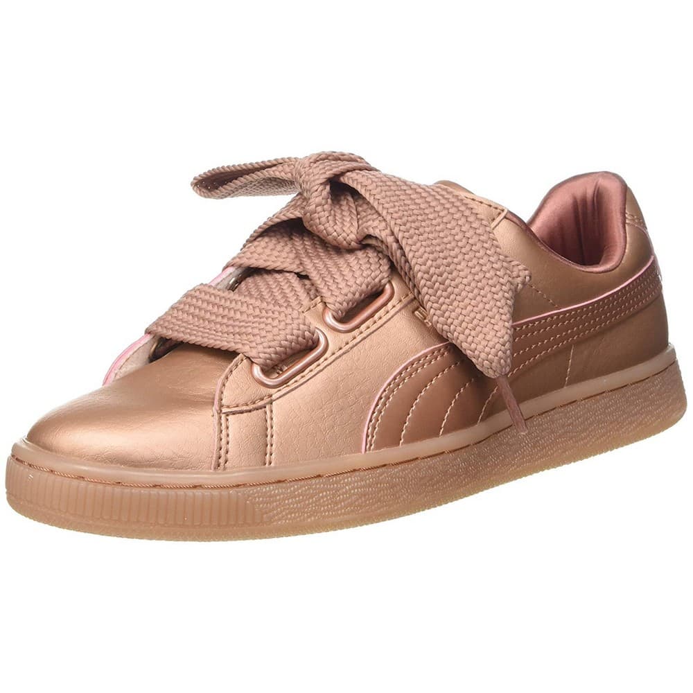 Puma Kvinnor / damer monokrom korghjärta WN Low Top Trainers
