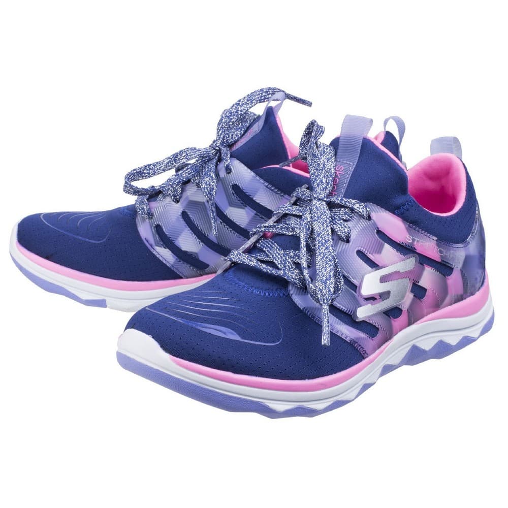 Skechers Childrens Girls SK81560L Diamond Runner Sports Shoes/Trainers