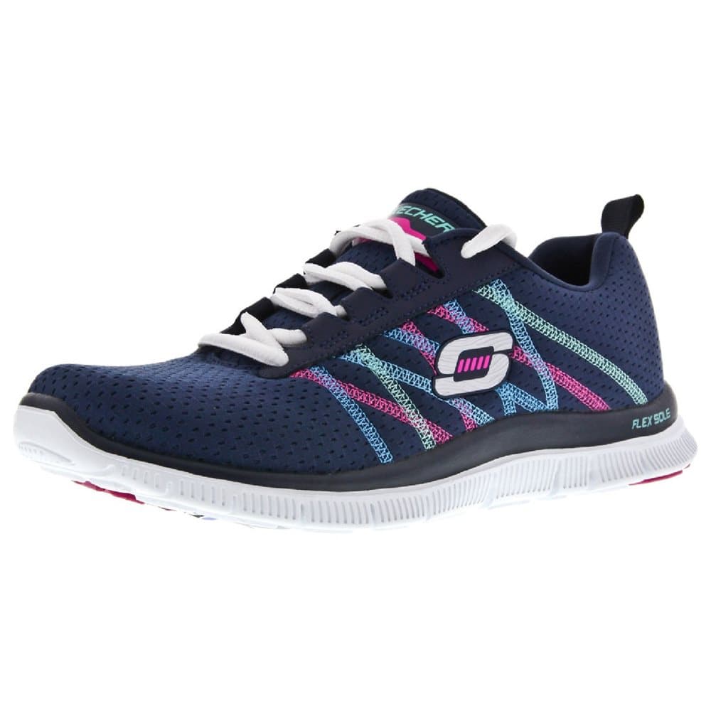 Skechers SK11885 Sports Flex Appeal Something Fun Ladies Trainers