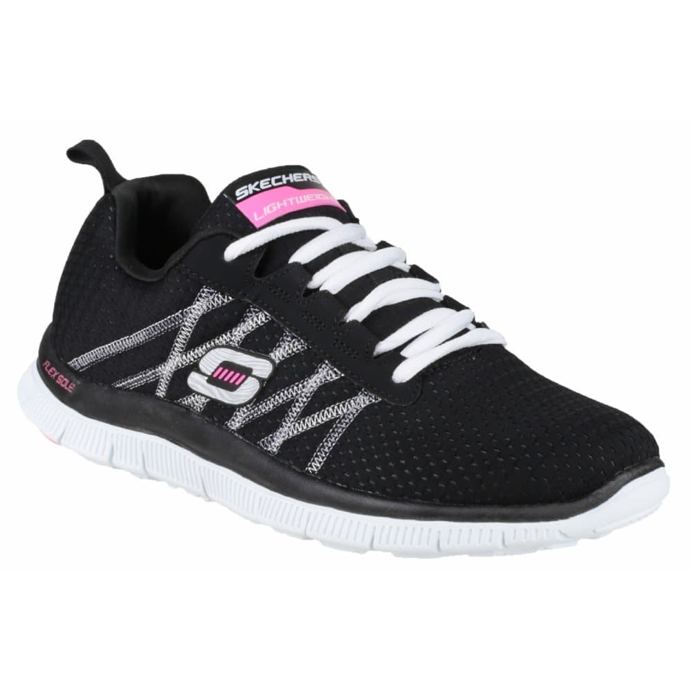Skechers SK11885 Sports Flex Appeal Something Fun Ladies Trainers