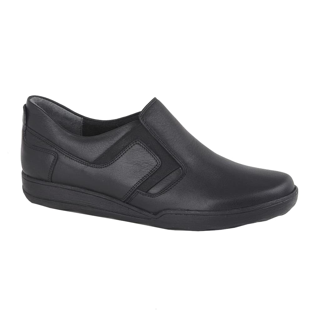 Mod Comfys Dam / Damer Läder Twin Gusset Casual Sko