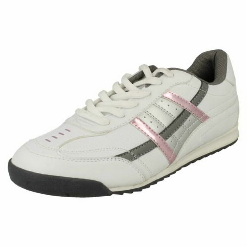 Spot On Womens/Ladies Lace Up Trainers