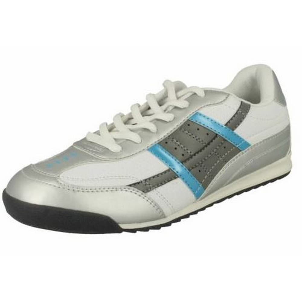 Spot On Womens/Ladies Lace Up Trainers