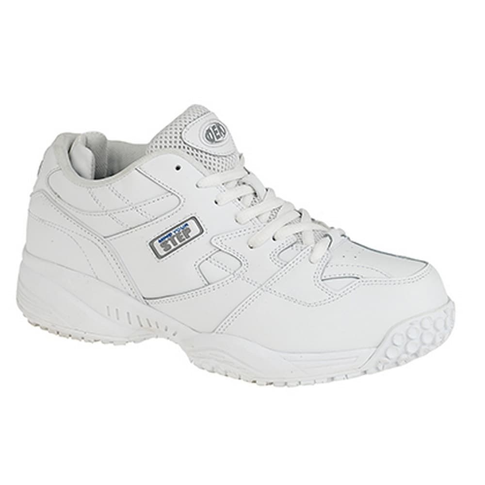 Dek Mind Your Step Mens Cruiser Comfort Lace Leather Trainers