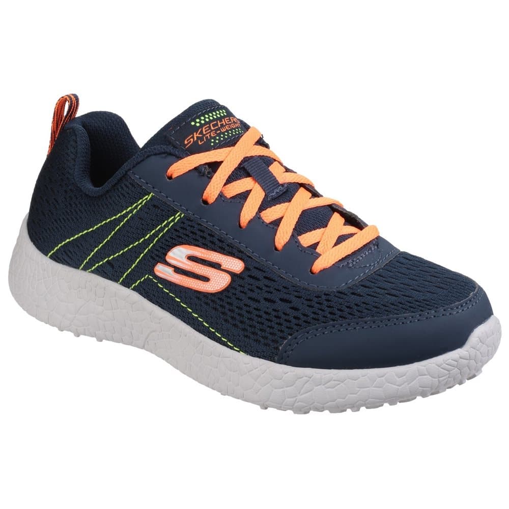 Skechers Barn / barn Burst Second Wind Memory Foam Lace Up Trainers