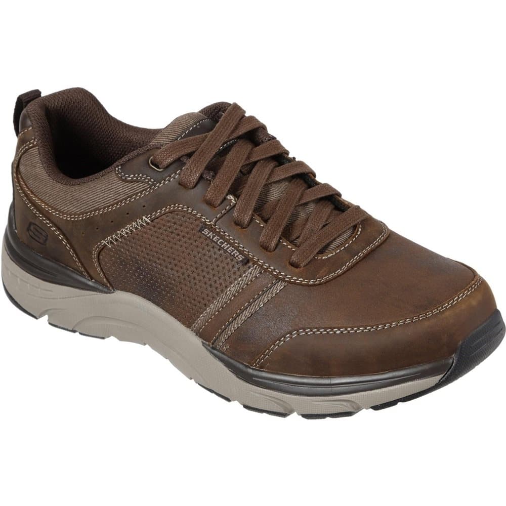 Skechers Mens Sentinal Lunder Leather Trainer