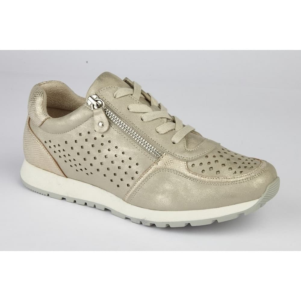 Cipriata Womens/Ladies Anta Lace And Zip Trim Trainers