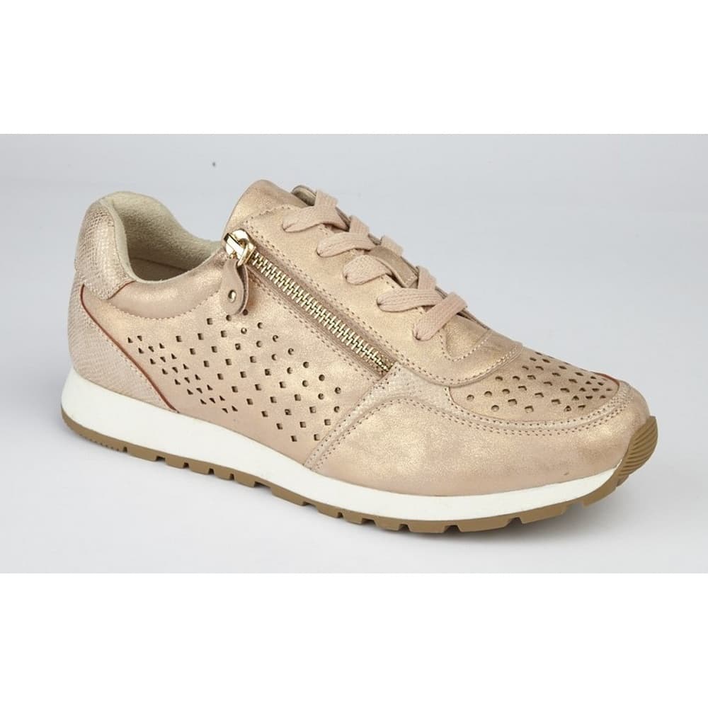 Cipriata Womens/Ladies Anta Lace And Zip Trim Trainers