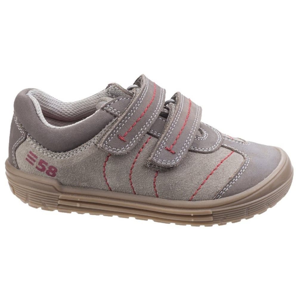 Hush Puppies Childrens/Boys Finn Touch Fastening Leather Shoes