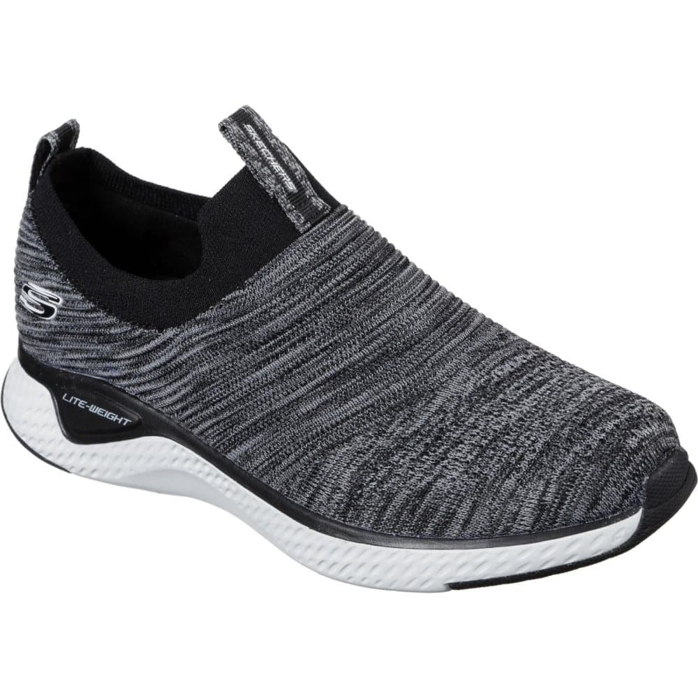 Skechers Mens Solar Fuse Flat Knit Slip On Trainer