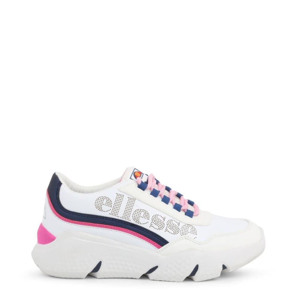 Ellesse EL01W60433 Vit-Rosa Dam Sneakers