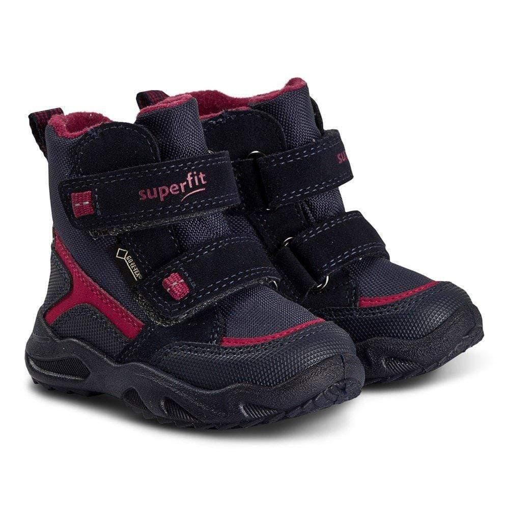 Superfit Glacier GORE-TEX® Snø Støvler - Navy/Pink