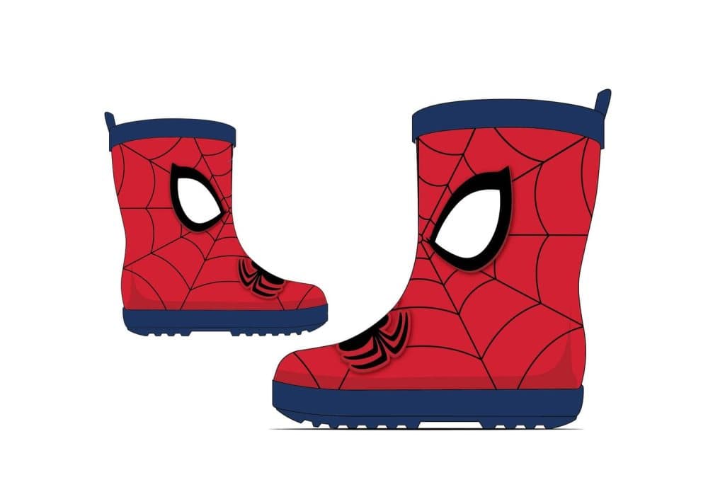 Spiderman Gummistøvler