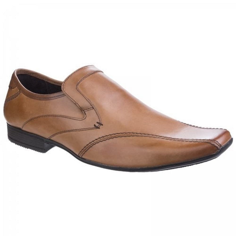 Base London Mens Sphere Excel Waxy Leather Loafer Shoe