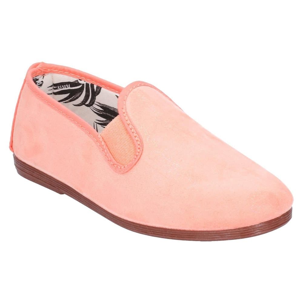 Flossy Crack Junior Girls Slip On Leather Shoes