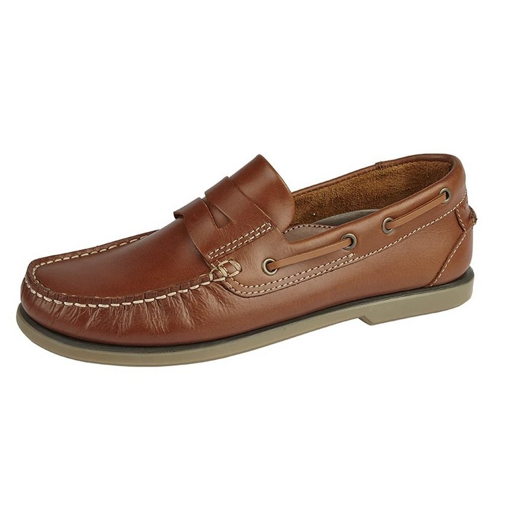 Dek Herrläder Saddle Casual Skor
