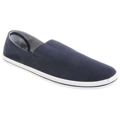 Dek Mens Side Gusset Casual Canvas Summer Shoes