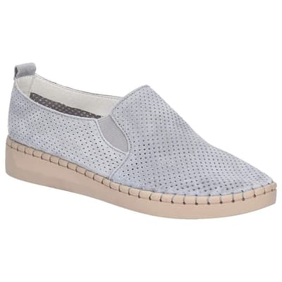 Fleet & Foster Womens/Ladies Leather Suede Tulip Slip On Shoe