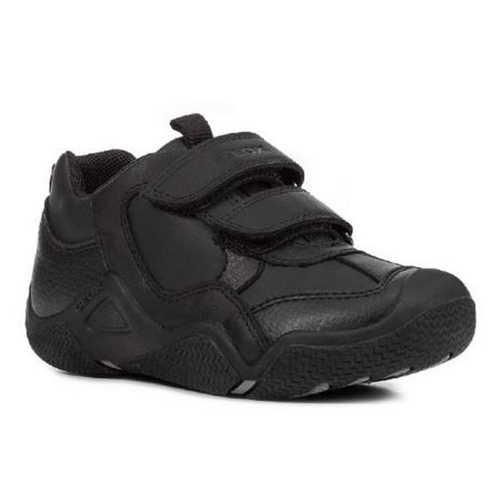 Geox Boys J Wader A Touch Fastening Leather Shoe