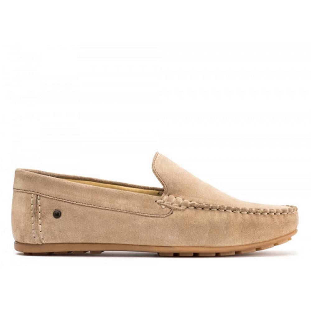 Base London Mens Henton Suede Leather Moccasins