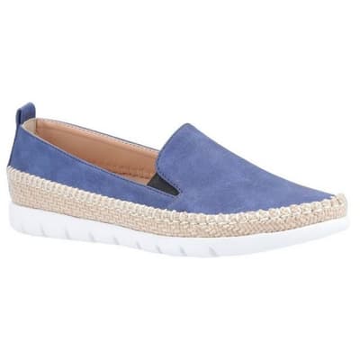 Divaz Womens/Ladies Kendall Slip On Nubuck Summer Shoe