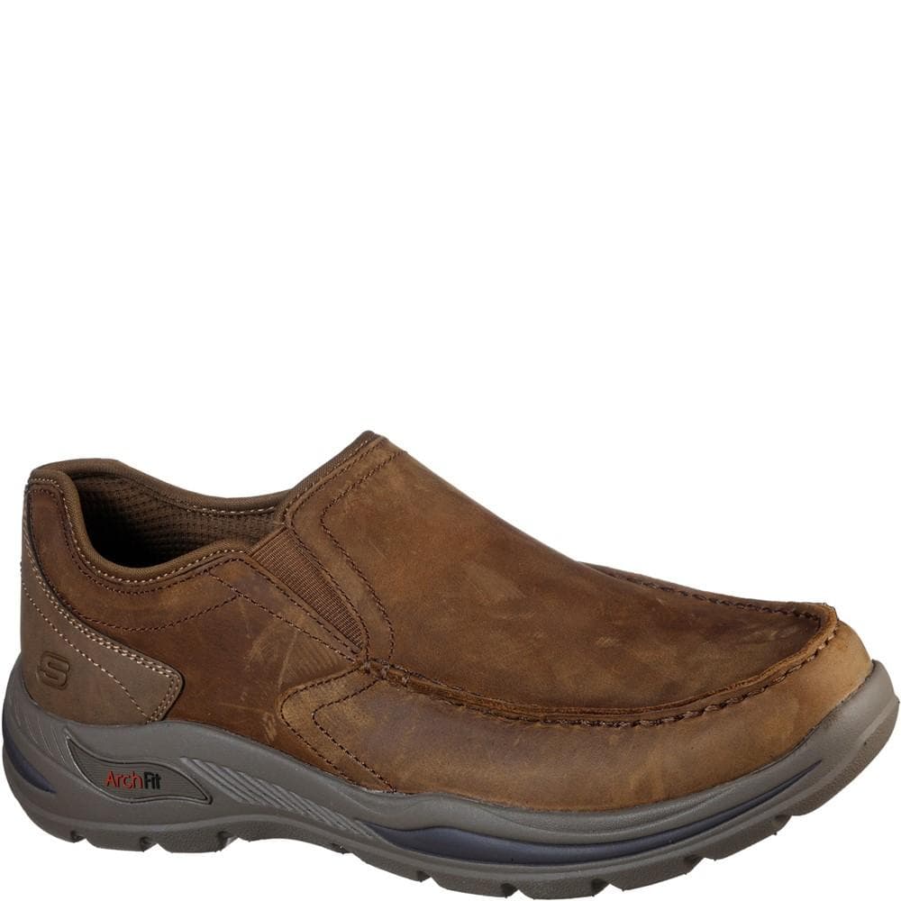 Skechers Herr Arch Fit Motley Leather Loafers