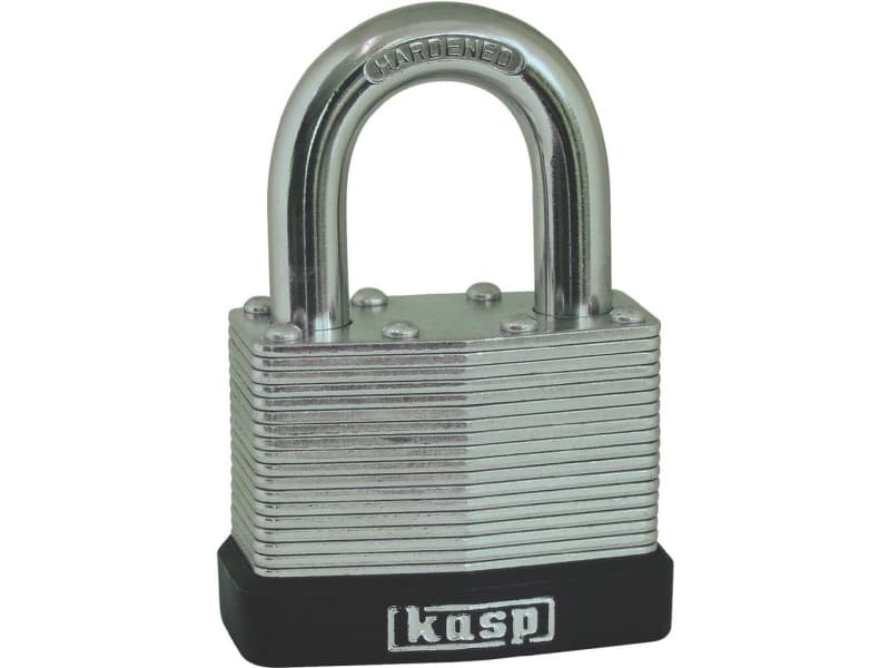 Kasp K13040A1 Hængelås 40 mm Sølv Nøglelås