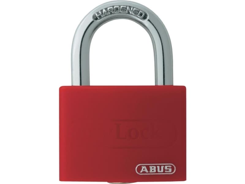 ABUS Hængelås Aluminiumhængelås T65AL/40, rødABVS50011