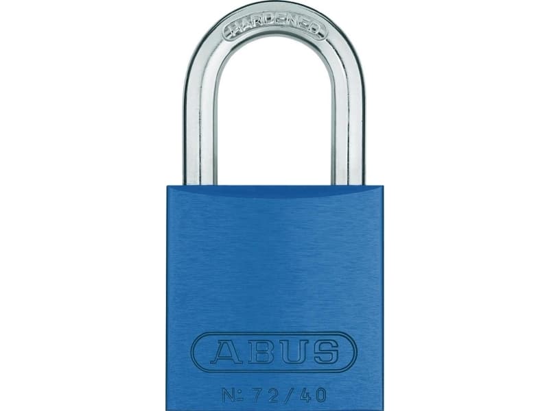 ABUS Hængelås Aluminium-hængelås 72/40 blåABVS46772
