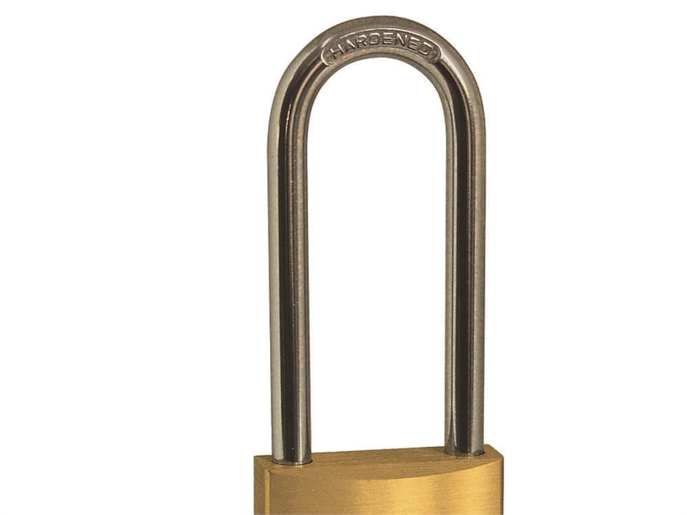 Kasp K12550L80A1 Hængelås 50 mm Gyldengul Nøglelås