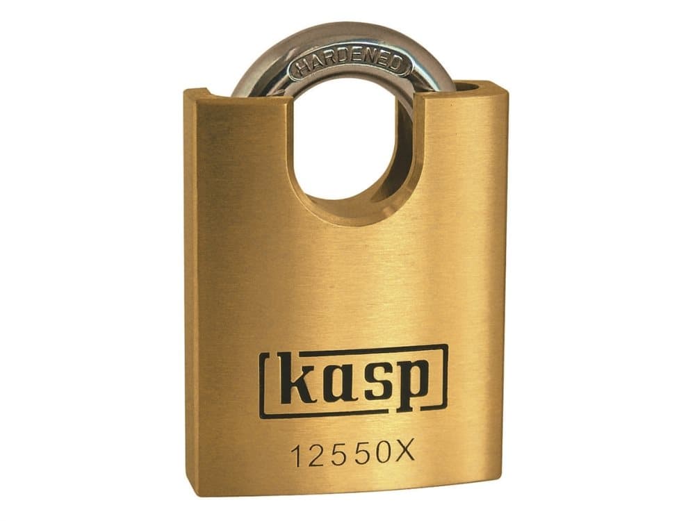 Kasp K12540XD Hængelås 40 mm Gyldengul Nøglelås