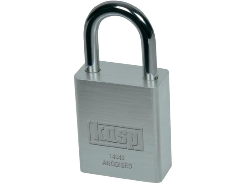 Kasp K14040SILD Hængelås 38 mm Sølv