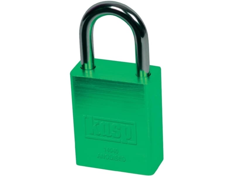 Kasp K14040GRED Hængelås 38 mm Grøn