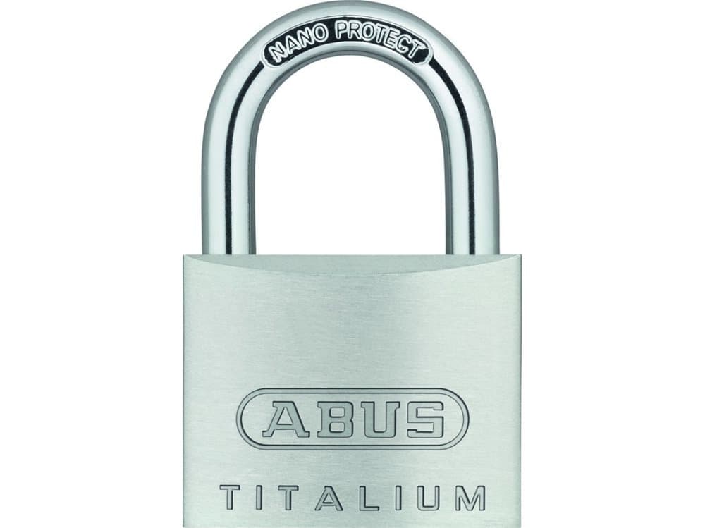 ABUS 64TI/40 B/DFNLI, Tradisjonell, Nøkkellås, Bruk flere nøkler, Aluminium, Herdet stål, 4 cm