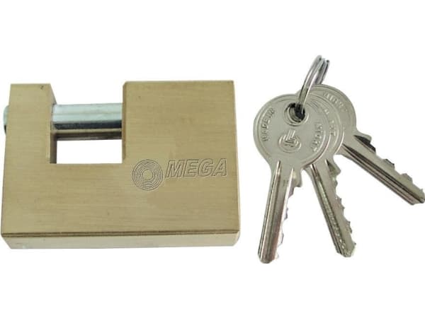 MEGA Brass spindle padlock 65mm - 24565K