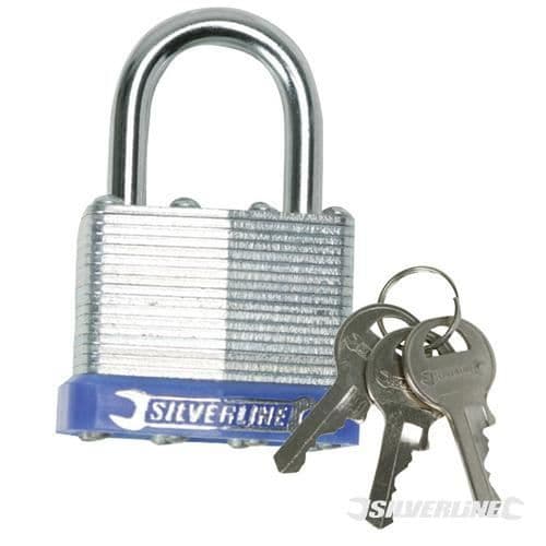 SILVERLINE 224515 Lamineret stålhængelås